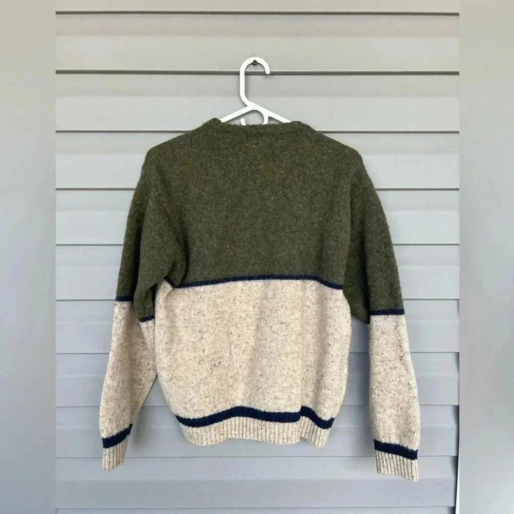 Vintage Fieldmaster USA Pattern Knit Sweater 100 % Wool Men’s Sz M - Picture 2 of 7